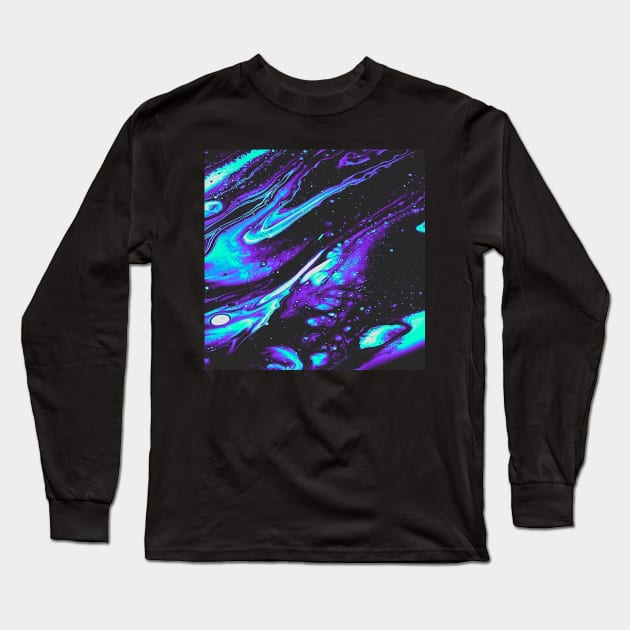 Tie and Dye Galaxy Long Sleeve T-Shirt by MajorCompany